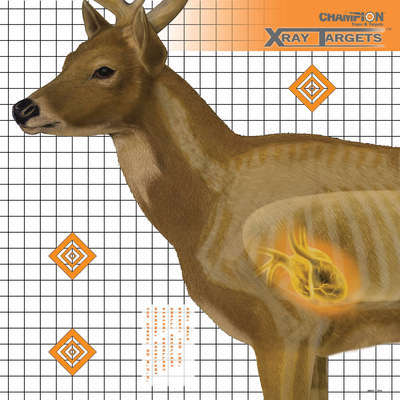 Targets Champion Traps&Targets Deer CHAMPION DEER X-RAY TARGET 6/PK • Model: Deer